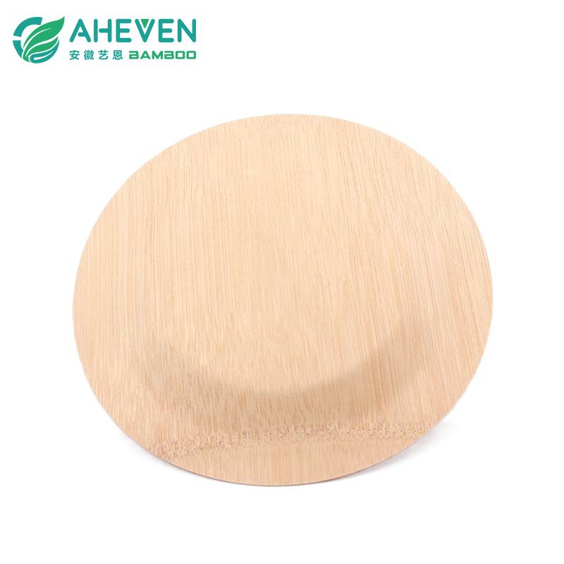 Bamboo round plate