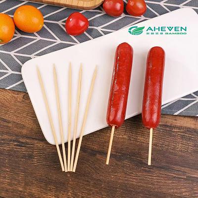 Eco Bamboo skewers for grill BBQ
